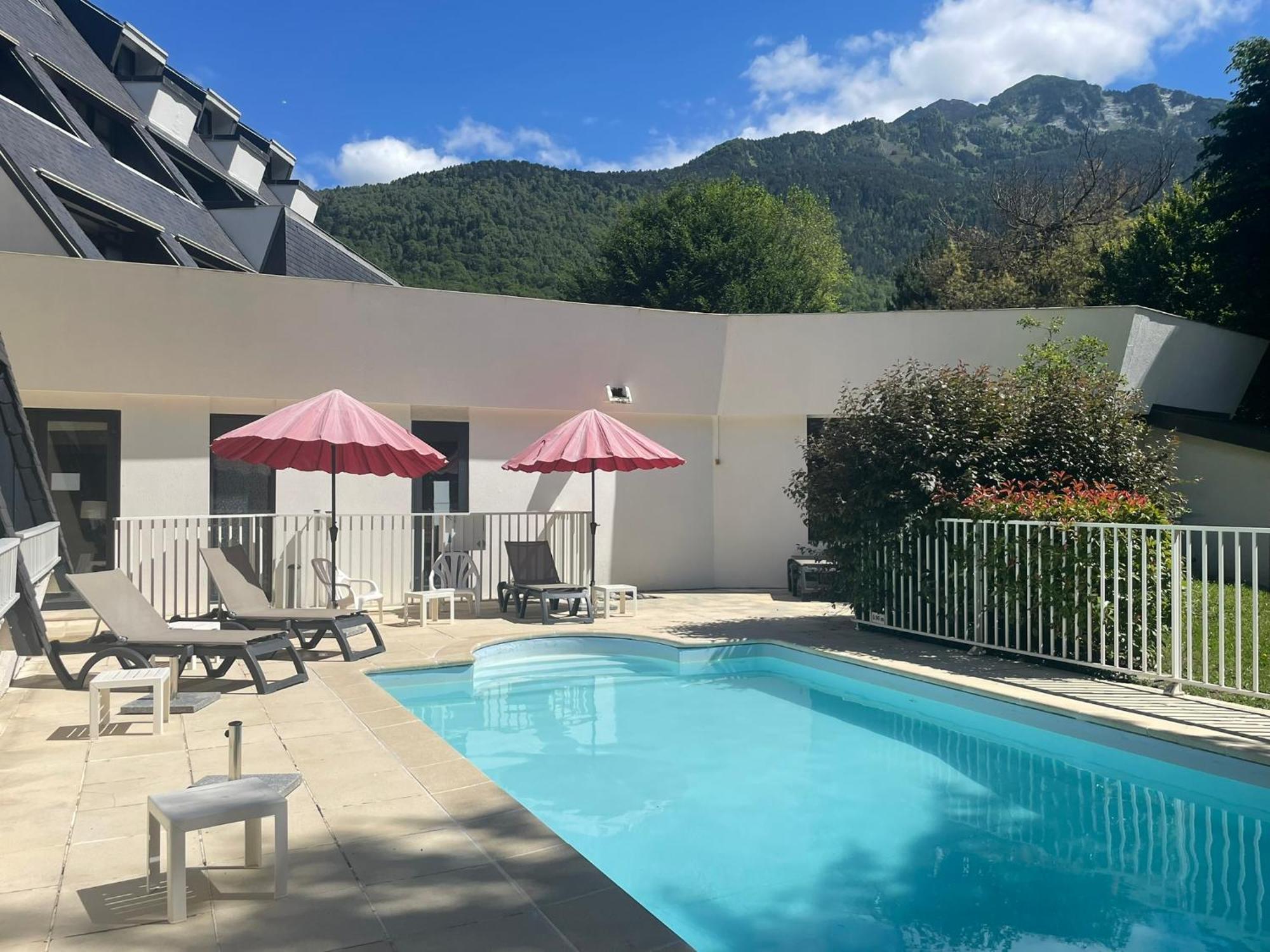 T2 Classe 3 Etoiles Coeur De Village Et Piscine Ext Saint-Lary-Soulan Buitenkant foto