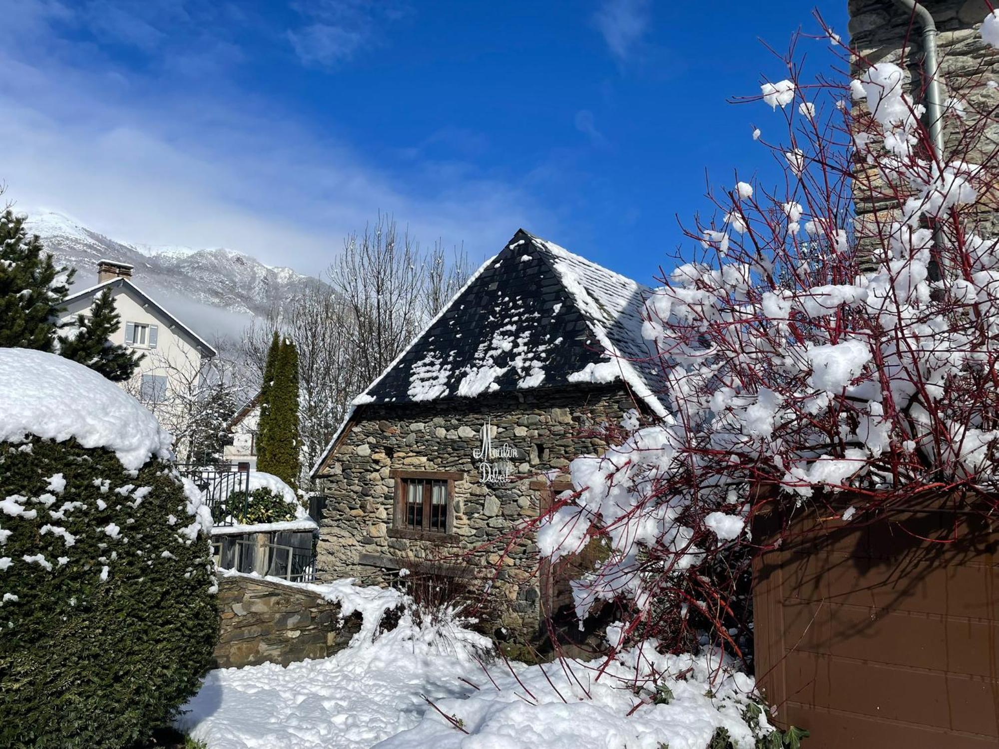 T2 Classe 3 Etoiles Coeur De Village Et Piscine Ext Saint-Lary-Soulan Buitenkant foto